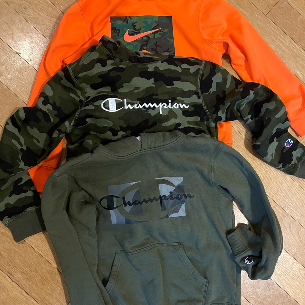 Boys size 10/12 hoodies